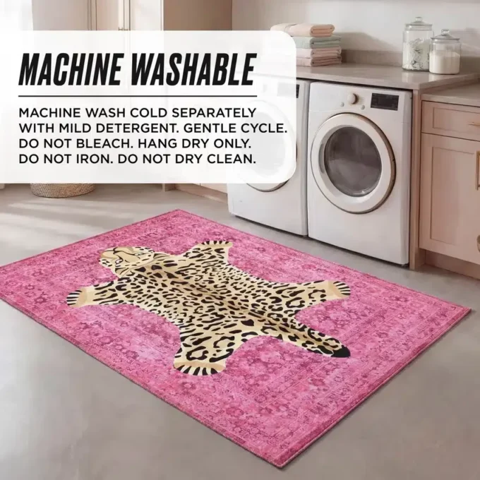 Finely Washable Rug, 3′ X 5′ Finely Washable Rug, 3′ X 5′