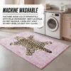 Finely Washable Rug, 3′ X 5′ Finely Washable Rug, 3′ X 5′