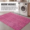Finely Washable Rug, 5′ X 7′