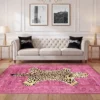 Finely Washable Rug, 7’10 X 10′