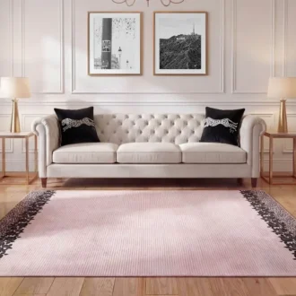 Finely Washable Rug, 7’10 X 10′