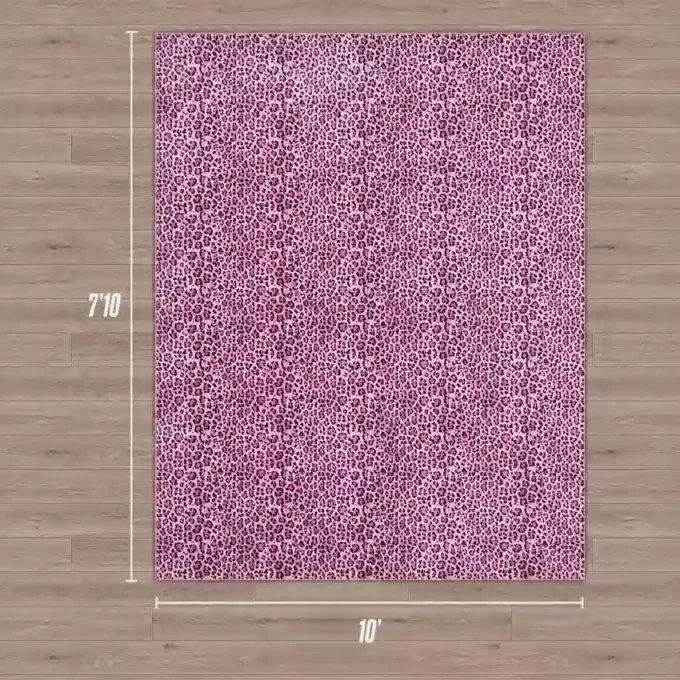 Finely Washable Rug, 7’10 X 10′