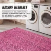 Finely Washable Rug, 7’10 X 10′