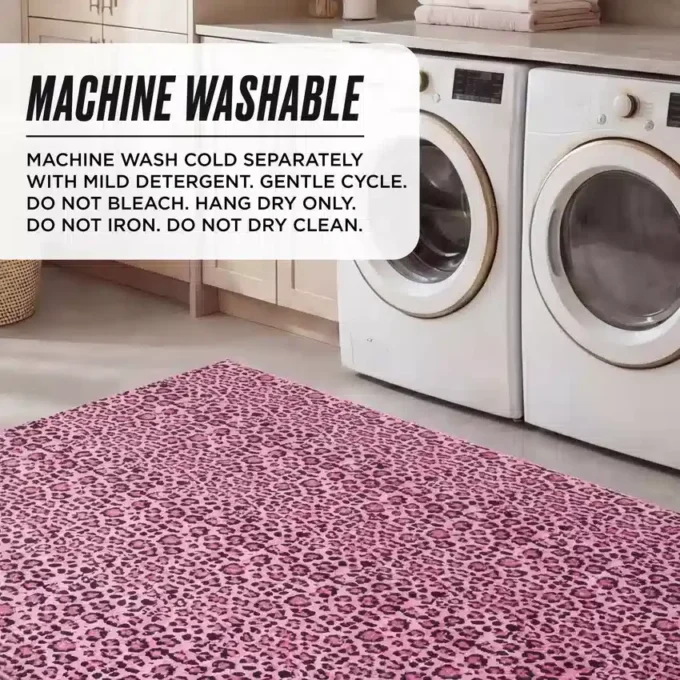 Finely Washable Rug, 7’10 X 10′
