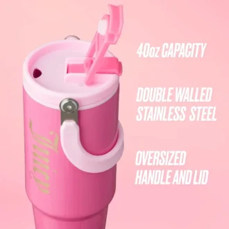 Flip Fusion Hydration Stainless Steel Tumbler