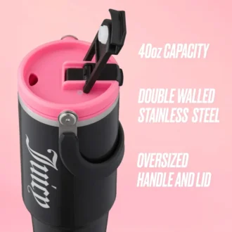 Flip Fusion Hydration Stainless Steel Tumbler