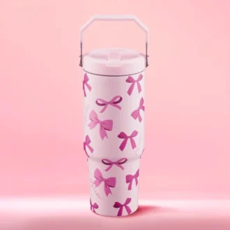 Flip & Sip Hydration Stainless Steel Tumbler