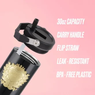 Flip & Sip Hydration Stainless Steel Tumbler