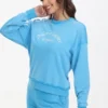 French Terry Embroidered Crewneck French Terry Embroidered Crewneck