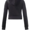 Front Mixed Crystals Velour Hoodie Front Mixed Crystals Velour Hoodie