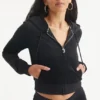 Leo Customizable Big Bling Velour Hoodie Leo Customizable Big Bling Velour Hoodie