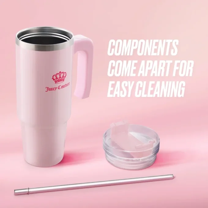 Glam Logo Stainless Steel Water Bottle Glam Logo Stainless Steel Water Bottle