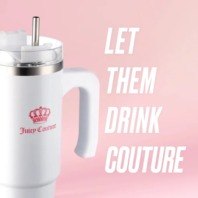 Glam Logo Stainless Steel Water Bottle Glam Logo Stainless Steel Water Bottle