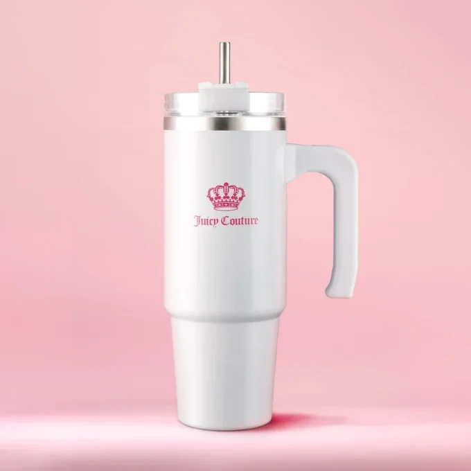 Glam Logo Stainless Steel Water Bottle Glam Logo Stainless Steel Water Bottle