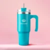 Glam Logo Stainless Steel Water Bottle Glam Logo Stainless Steel Water Bottle