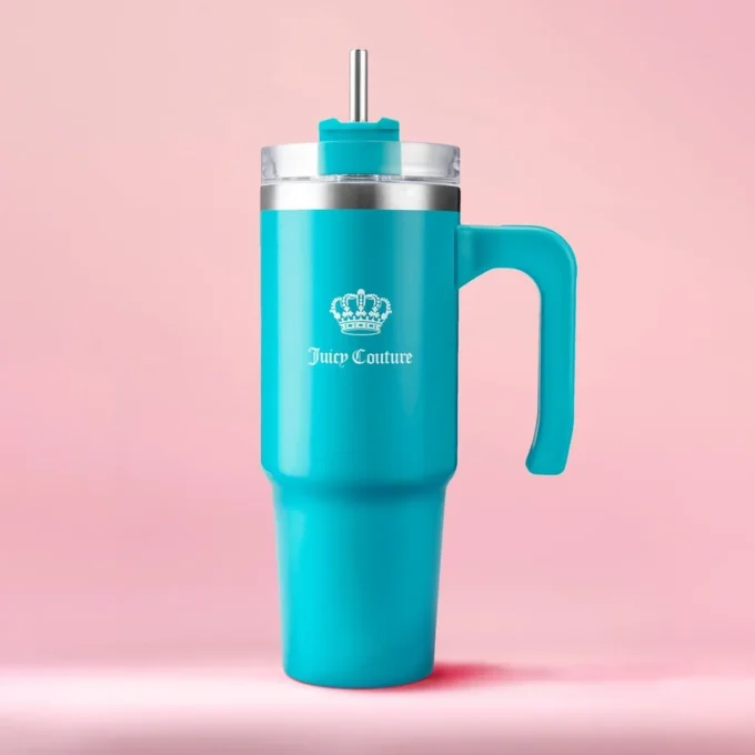 Glam Logo Stainless Steel Water Bottle Glam Logo Stainless Steel Water Bottle