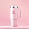 Glam Logo Stainless Steel Water Bottle Glam Logo Stainless Steel Water Bottle