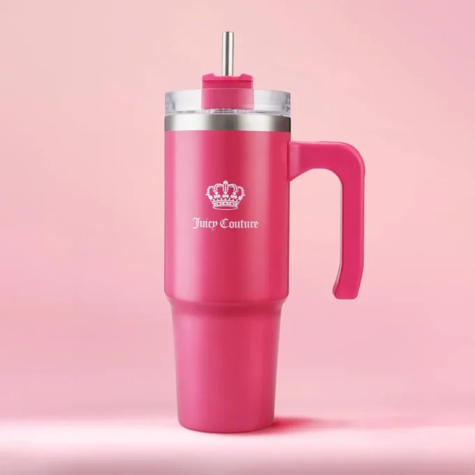 Glam Logo Stainless Steel Water Bottle Glam Logo Stainless Steel Water Bottle