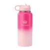 Go Girl Stainless Steel Water Bottle with Pop-Up Straw Go Girl Stainless Steel Water Bottle with Pop-Up Straw