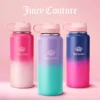 Go Girl Stainless Steel Water Bottle with Pop-Up Straw Go Girl Stainless Steel Water Bottle with Pop-Up Straw