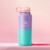 Go Girl Stainless Steel Water Bottle with Pop-Up Straw Go Girl Stainless Steel Water Bottle with Pop-Up Straw