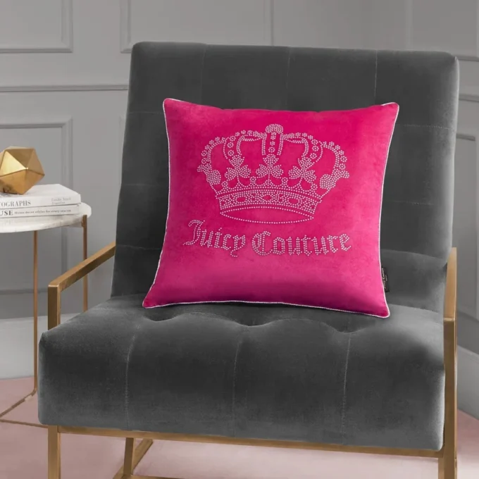 Gothic Rhinestone Crown Pillow Gothic Rhinestone Crown Pillow