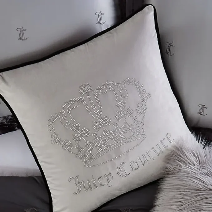 Gothic Rhinestone Crown Pillow Gothic Rhinestone Crown Pillow