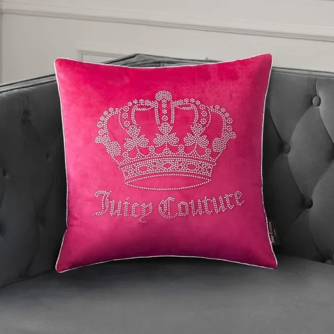 Gothic Rhinestone Crown Pillow Gothic Rhinestone Crown Pillow