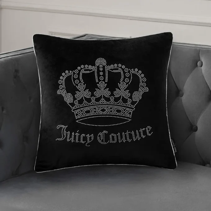 Gothic Rhinestone Crown Pillow Gothic Rhinestone Crown Pillow