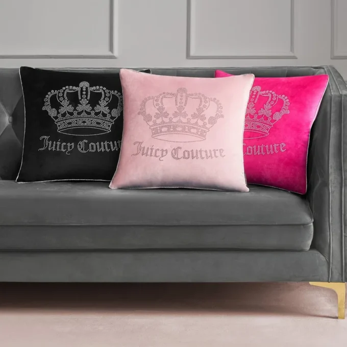 Gothic Rhinestone Crown Pillow Gothic Rhinestone Crown Pillow