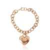 Heart Charm Chain Bracelet Heart Charm Chain Bracelet