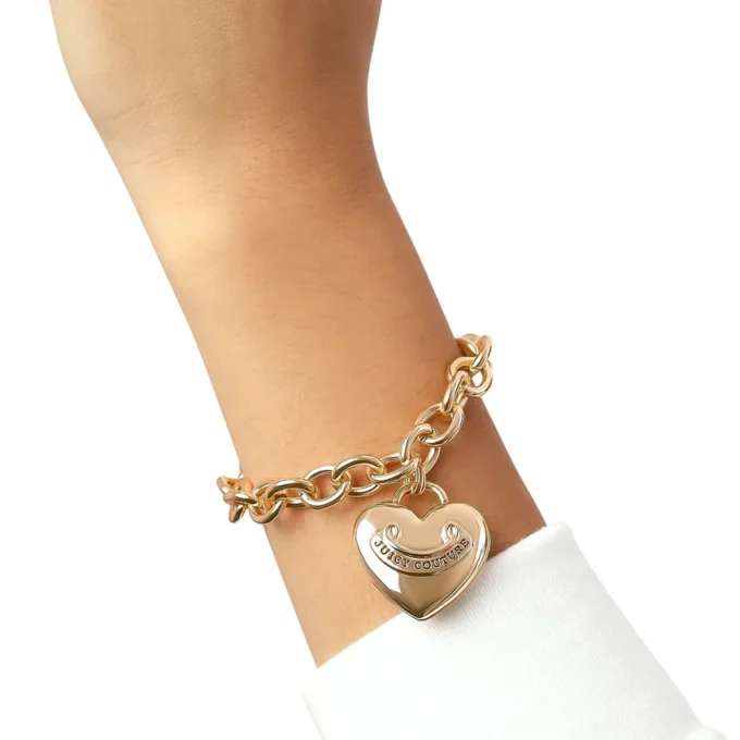 Heart Charm Chain Bracelet Heart Charm Chain Bracelet