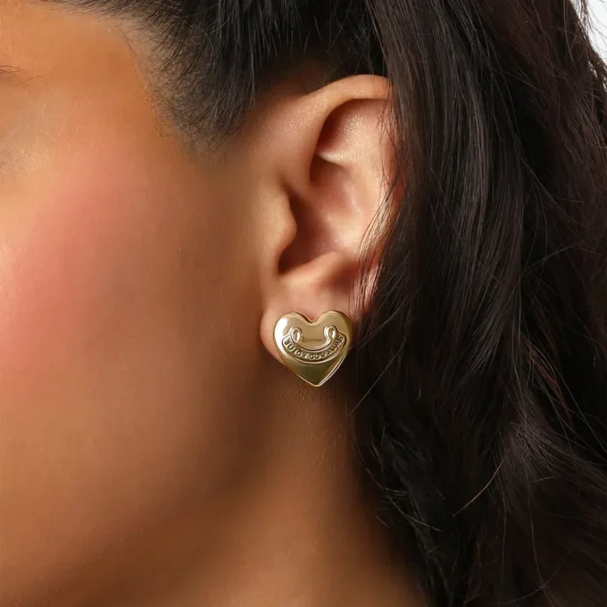 Heart Stud Earrings Heart Stud Earrings