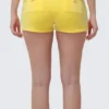 Heritage Cotton Velour Embroidered Shorts Heritage Cotton Velour Embroidered Shorts