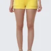 Heritage Cotton Velour Embroidered Shorts Heritage Cotton Velour Embroidered Shorts