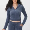 Heritage Cotton Velour Hoodie Heritage Cotton Velour Hoodie