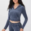 Heritage Cotton Velour Hoodie Heritage Cotton Velour Hoodie