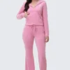 Heritage Cotton Velour Track Pants