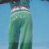 Heritage Stripe Bling Velour Track Pants