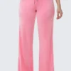 Heritage Stripe Bling Velour Track Pants