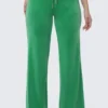 Heritage Stripe Bling Velour Track Pants