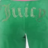 Heritage Stripe Bling Velour Track Pants