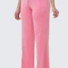 Heritage Stripe Bling Velour Track Pants