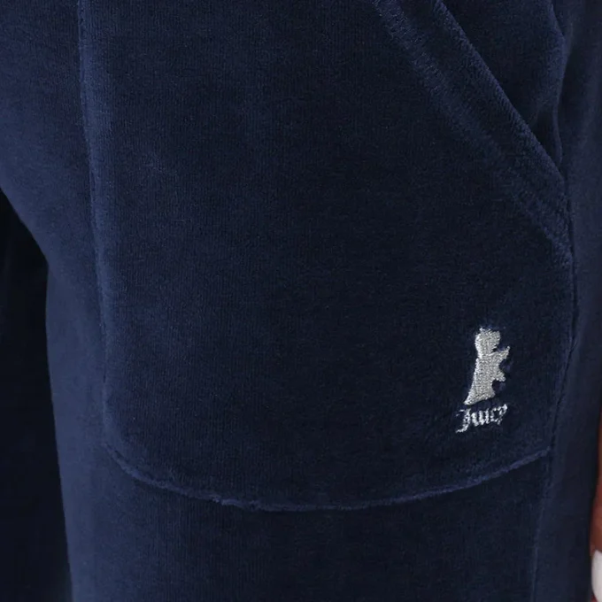 Hollywood Scottie Snap Pocket Cotton Velour Track Pants Hollywood Scottie Snap Pocket Cotton Velour Track Pants