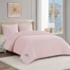 Jenny Velour Striped Jacquard Duvet Set