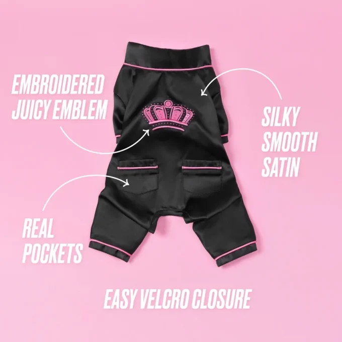 Juicy Couture Pet Silky Satin Pajamas Juicy Couture Pet Silky Satin Pajamas