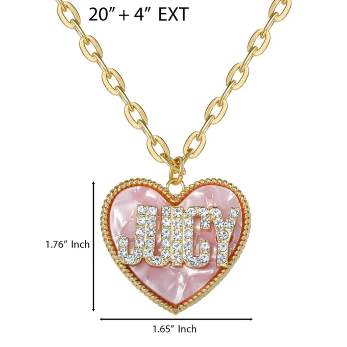 Juicy Heart Pendant Necklace Juicy Heart Pendant Necklace