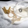 Juicy Logo Bling Keychain Bag Charm Juicy Logo Bling Keychain Bag Charm
