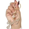 Juicy Logo Bling Keychain Bag Charm Juicy Logo Bling Keychain Bag Charm