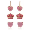 Kids 3-Pair Stylish Stud Earrings Set Kids 3-Pair Stylish Stud Earrings Set